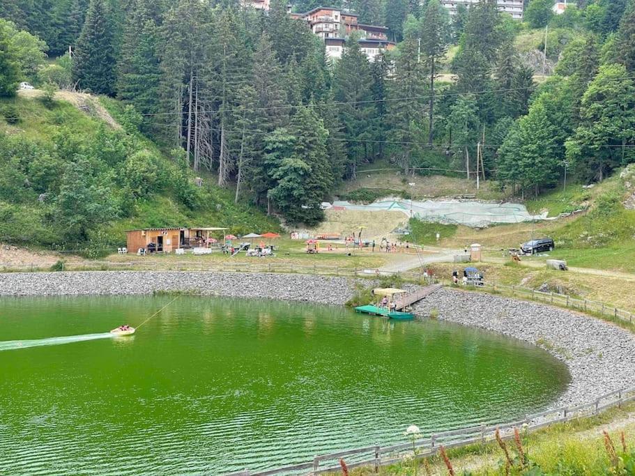 Studio Refait A Neuf Avec Balcon - Famille - Parking Couvert Chamrousse Dış mekan fotoğraf